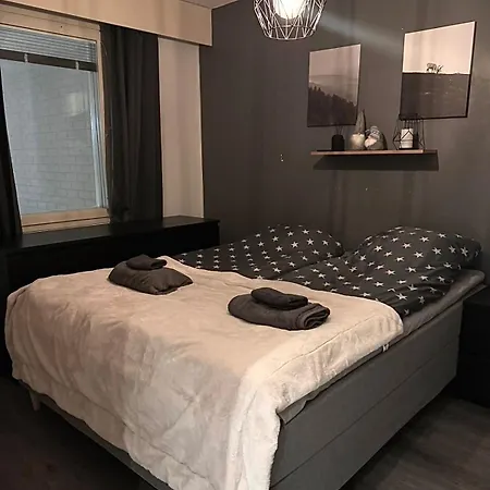 아파트 Aurora Lanttotie I Private Sauna I Free Wi-fi And Parking! 로바니에미